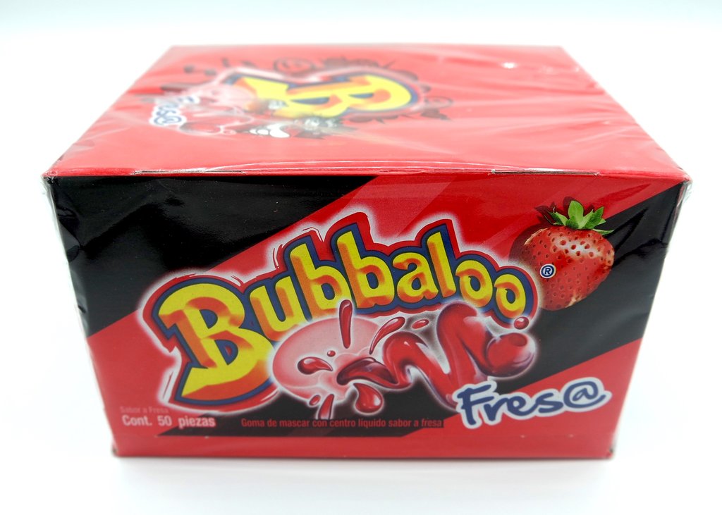 Bubbaloo Gum Fresa (1 display=50 units)