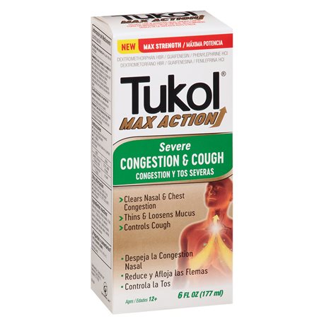 Tukol Max Action Severe Congestion & Cough-----> PICK UP ONLY