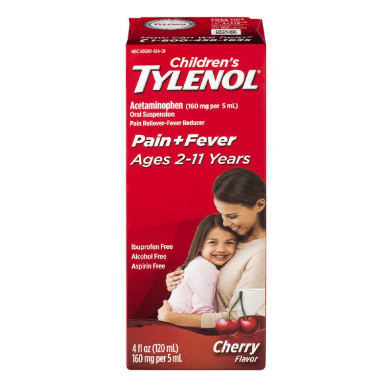 Tylenol Pain & Fever Childrens Cherry 4oz ----> PICK UP ONLY
