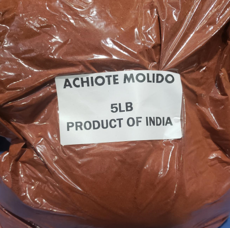 Bulk Achiote Molido (5 lb bag) --Mexico