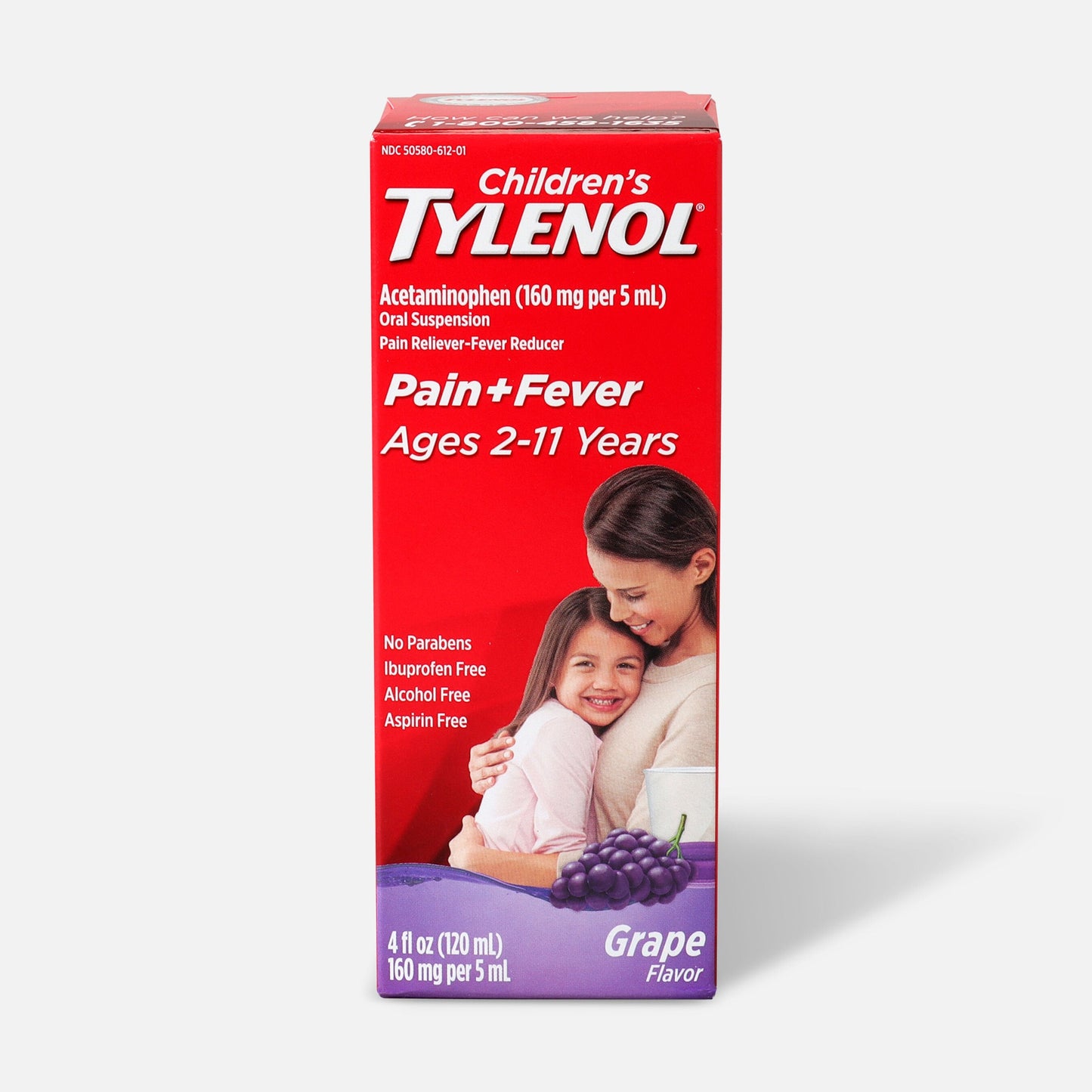 Tylenol Pain & Fever Childrens Grape/Uva 4oz -----> PICK UP ONLY