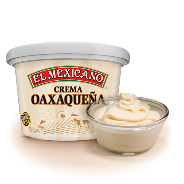 El Mexicano Crema Oaxaquena tub 16oz--------> PICK UP ONLY