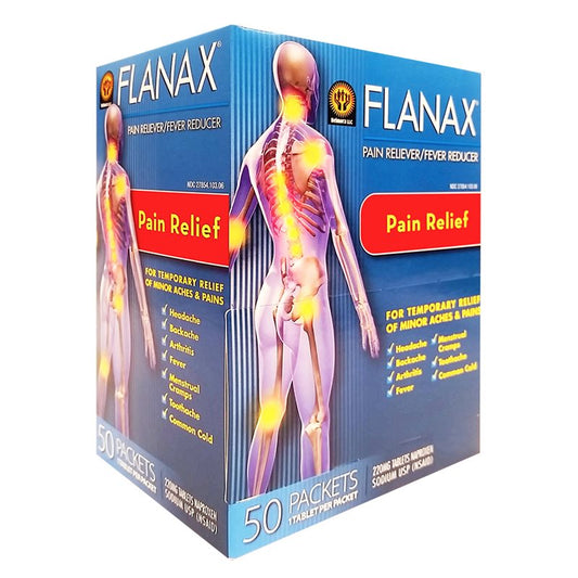 Flanax pain reliver-Display de 50 pastillas-----> PICK UP ONLY