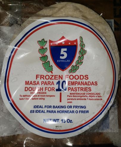 Frozen 5 Estrellas Discos10oz-------> PICK UP ONLY