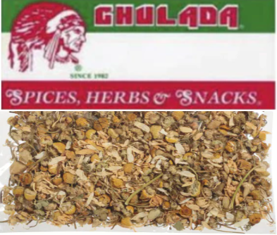 Chulada Manzanilla Flor  (Chamomile) 12pk