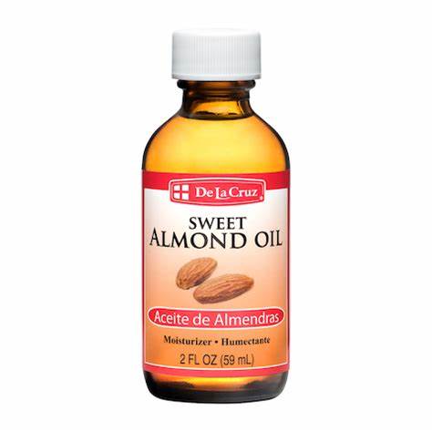 De La Cruz Aceite De Almendras (Sweet Almond Oil) 2oz-----> PICK UP ONLY