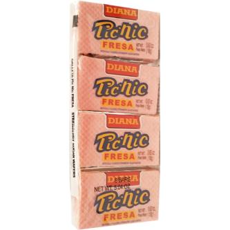 Diana Galleta Pic Nic Fresa (Strawberry) 8.63oz
