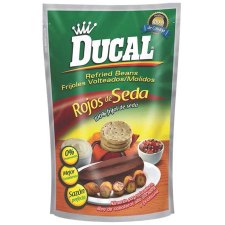3548-Ducal Red Seda Refried Bean Doy-Pack 28oz