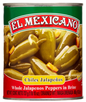 El Mexicano Whole Jalapeno 26oz