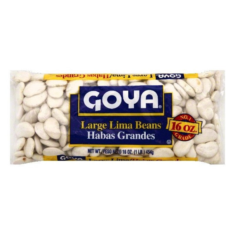 2481- Goya Large Lima Beans (habas blancas) 1lb