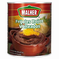Malher Frijol Negro Refrito 27oz