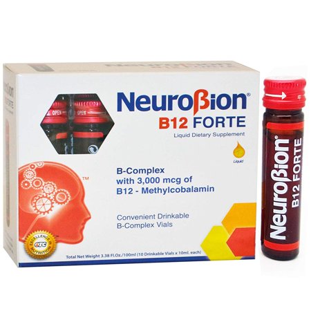 NeuroBion B12 Forte (Red) Display de 3.38OZ