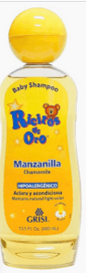 Shampoo Ricito De Oro Manzanilla 13.5----> PICK UP ONLY