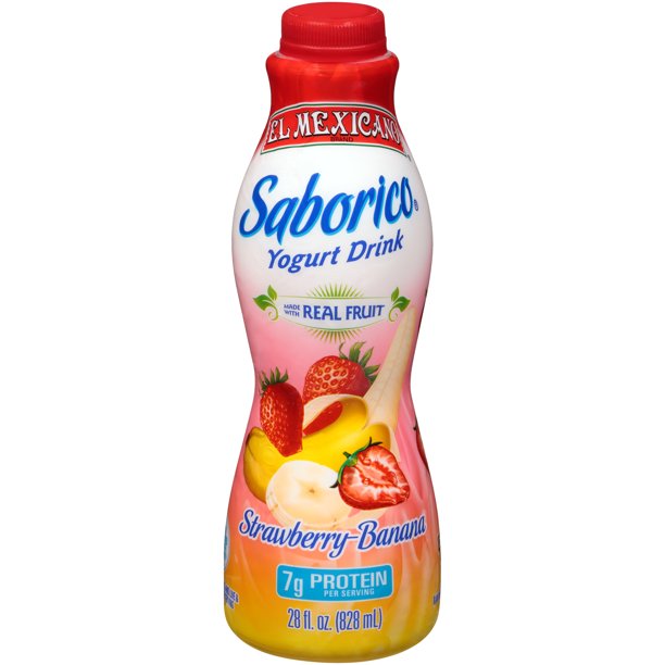 El Mexicano Yogurt Straw/Banana 28oz------> PICK UP ONLY