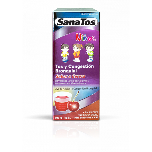 Sanatos Children Cough and Congestion 4oz Cherry flavor-----> PICK UP ONLY